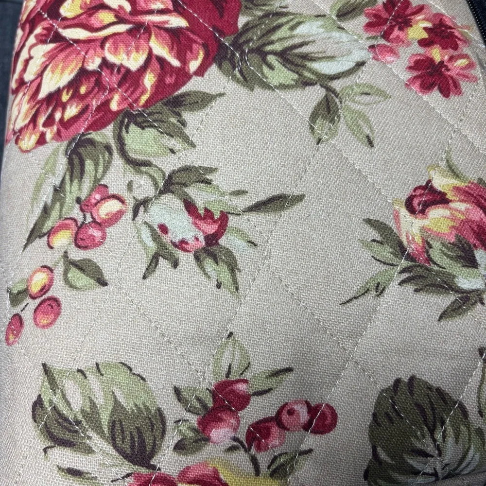 Sure Fit Furniture Cover Quilted Lexington Rose Floral Chair Pet Friendly 32x43”